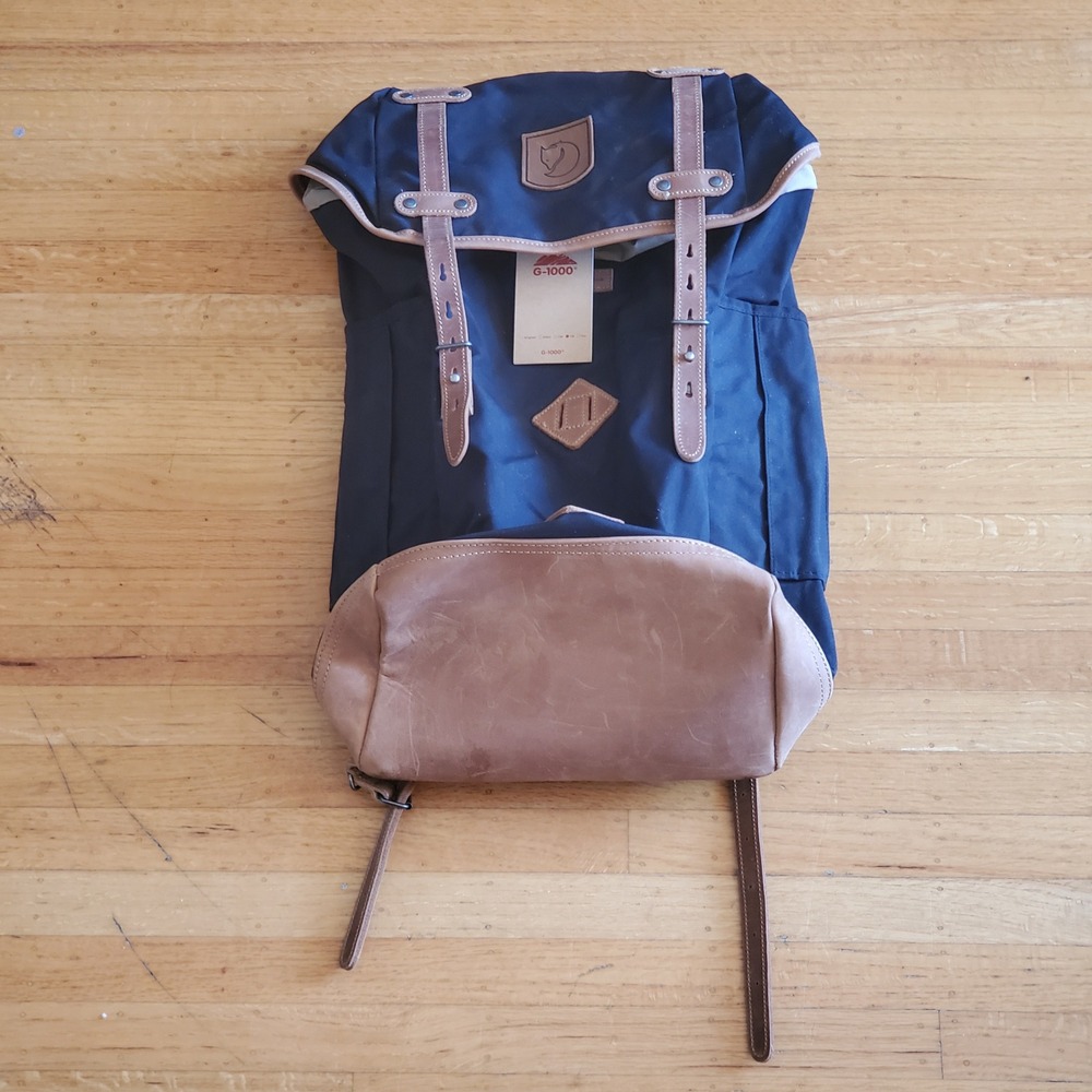 Fjallraven No.21 Large 30L Rucksack G1000 Backpack Black Gorpcore Hiking NWT